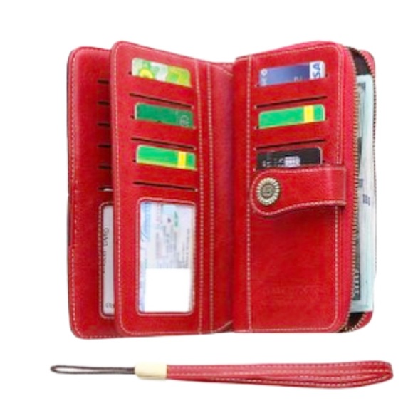 NEW Charm Infinite RFID Faux Leather Wallet - Picture 8 of 12